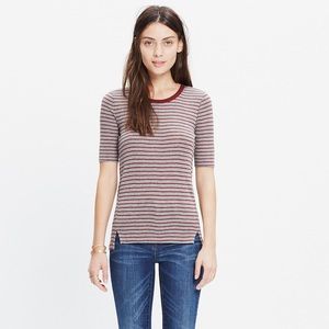 NWT Madewell Sound Check Ringer Tee